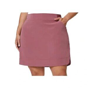 32 Degrees Skort Redwood Pink Size Medium